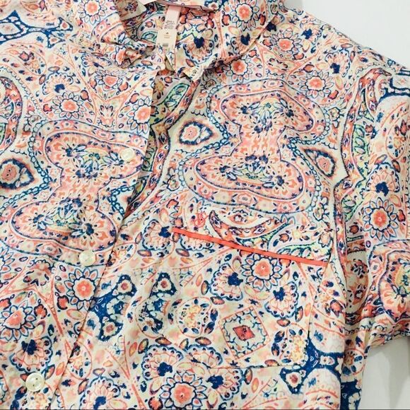 Victoria’s Secret The Mayfair Button Down Sleep Pajama sleepshirt Large - Picture 6 of 8